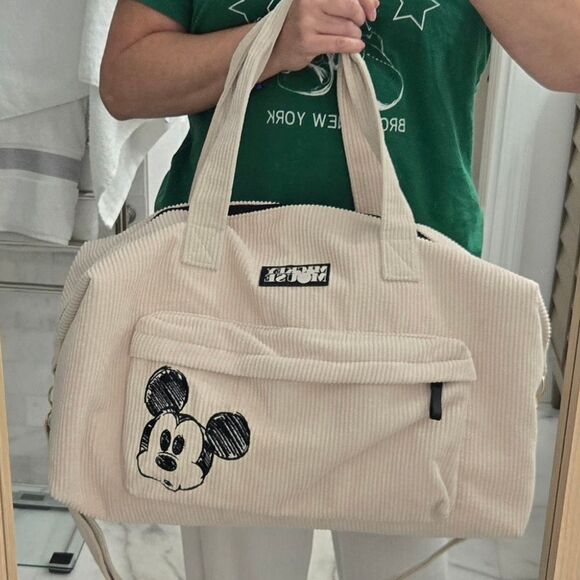 Disney Cream and Black Mickey Mouse Bag - Picture 4 of 4